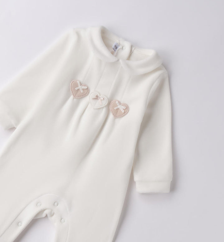 Minibanda chenille romper