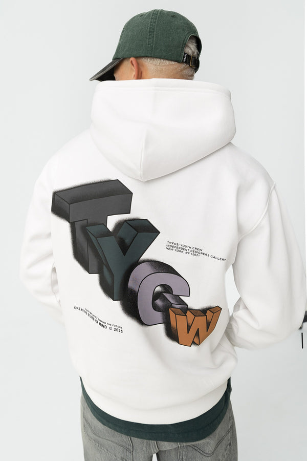 Hoodie Relaxed Estampado