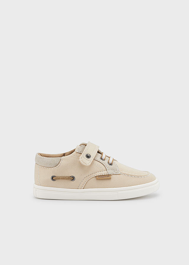 Sapato vela textil velcro