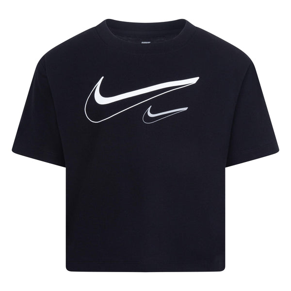 SWOOSH LOGO BOXY TEE