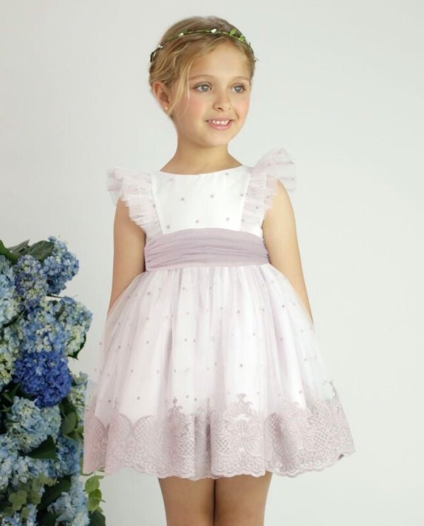 VESTIDO INFANTIL CURTO BORDADO