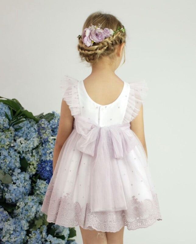 VESTIDO INFANTIL CURTO BORDADO