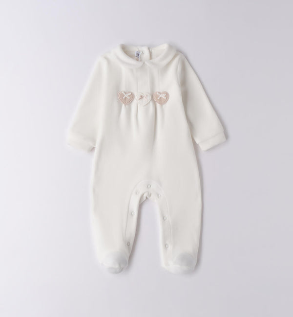Minibanda chenille romper