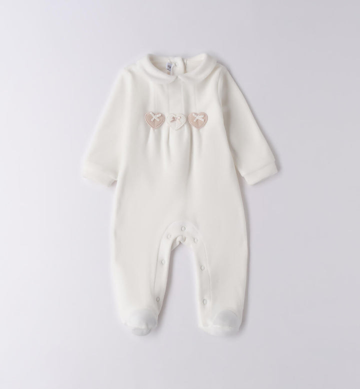 Minibanda chenille romper
