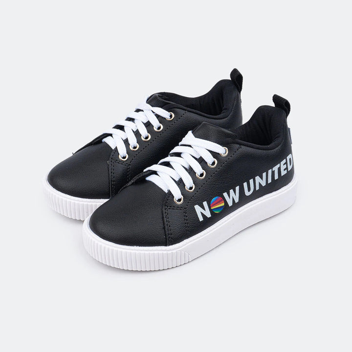 Sapatilha Now United By Pampili Infantil Luna Preta
