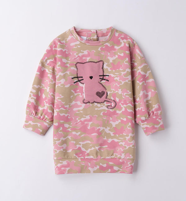 Girls¿ dress with cat