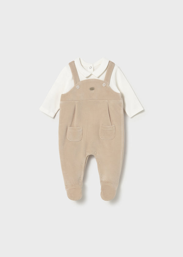 Babygrow bombazina recém nascido