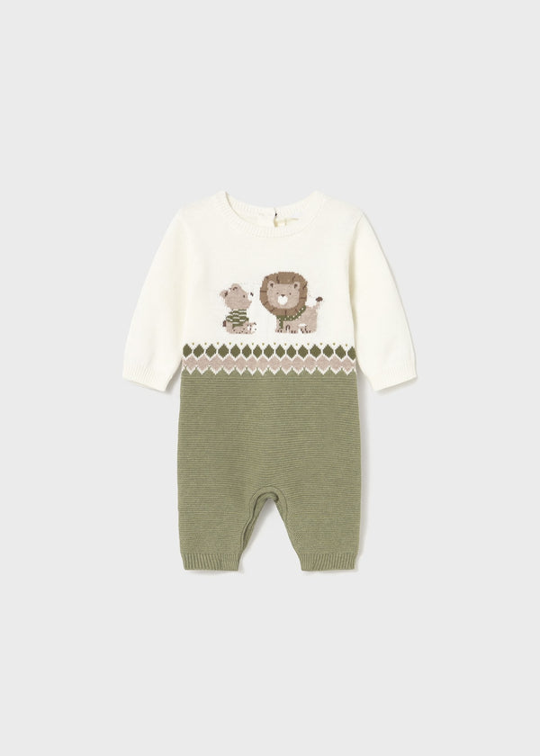Babygrow tricô recém nascido