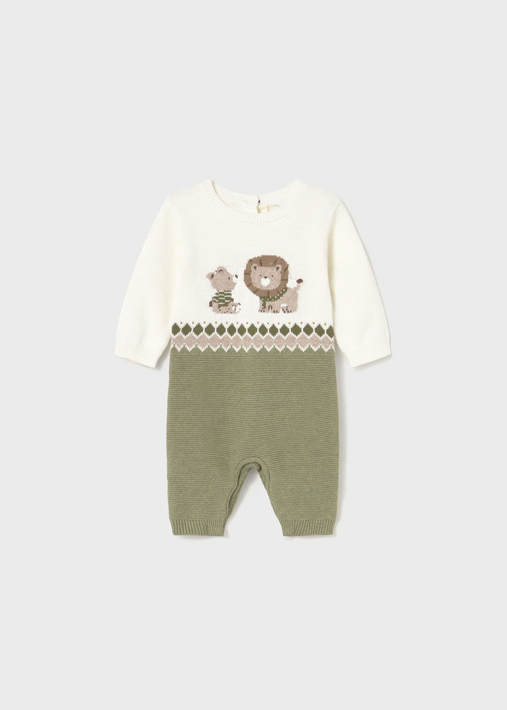 Babygrow tricô recém nascido