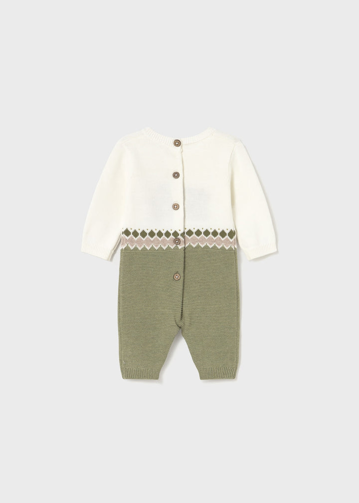 Babygrow tricô recém nascido