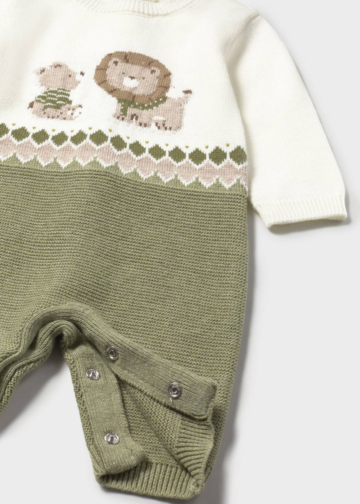 Babygrow tricô recém nascido