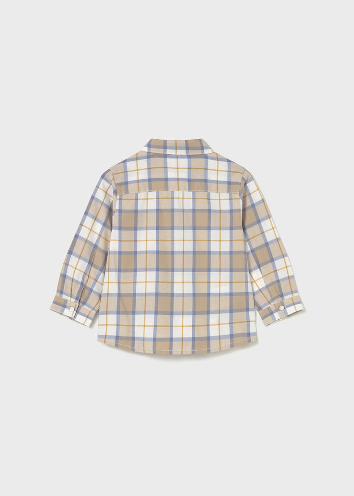 Camisa quadrados bebé