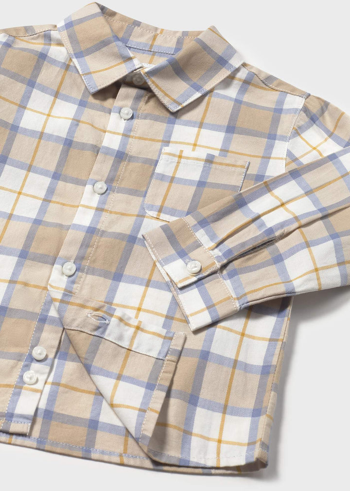 Camisa quadrados bebé