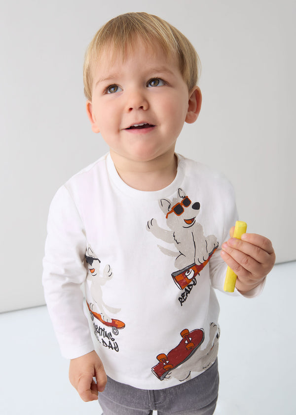 Camisola animais bebé