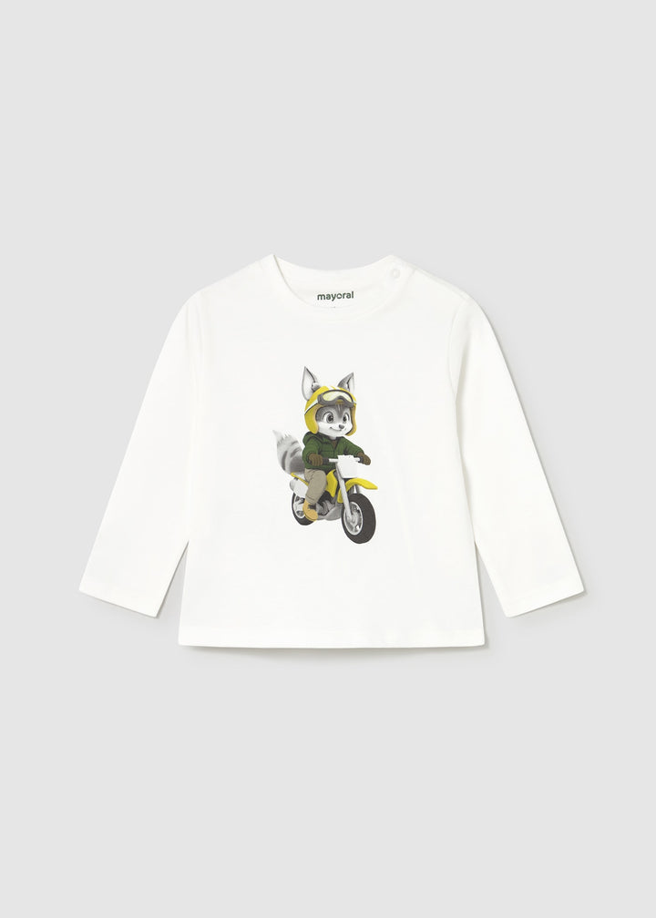 Camisola moto bebé