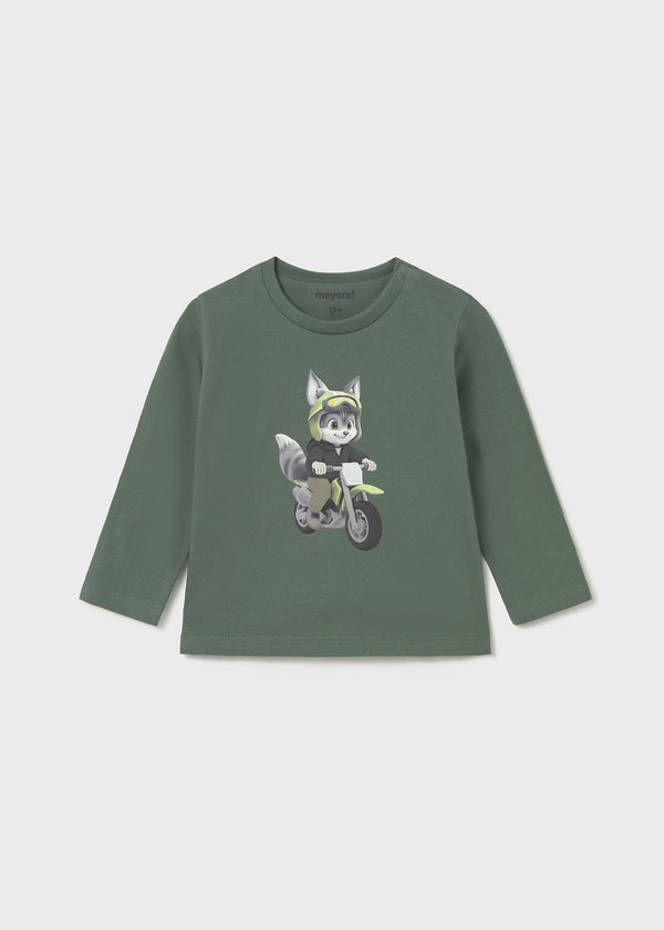 Camisola moto bebé