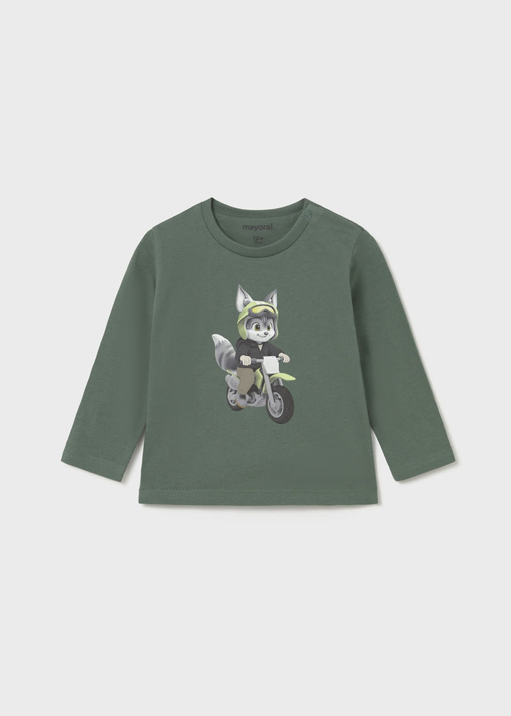 Camisola moto bebé