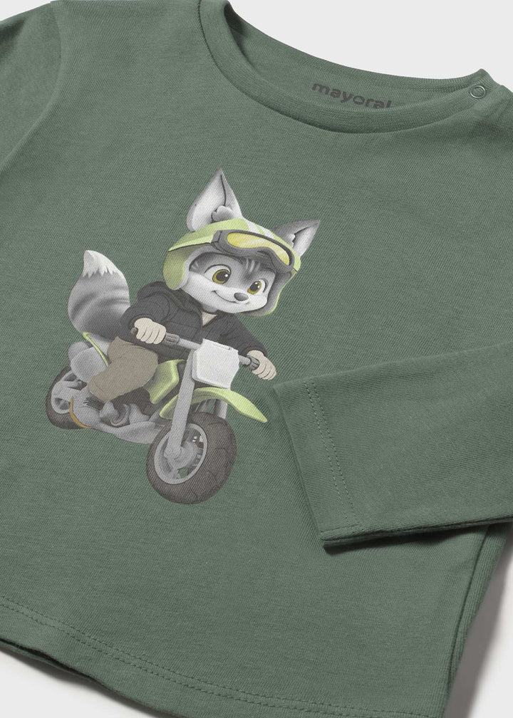 Camisola moto bebé