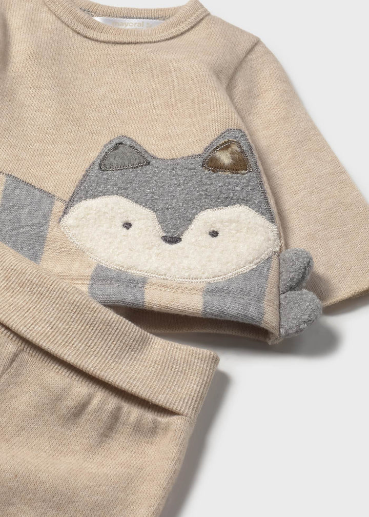 Conjunto calças e camisola recém nascida