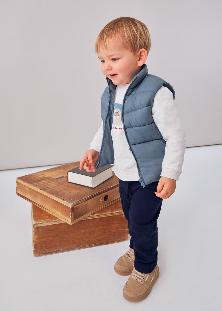 Conjunto colete 3 peças bebé