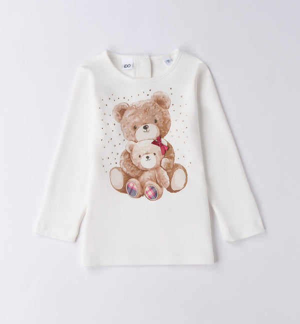 Girls¿ T-shirt with bear