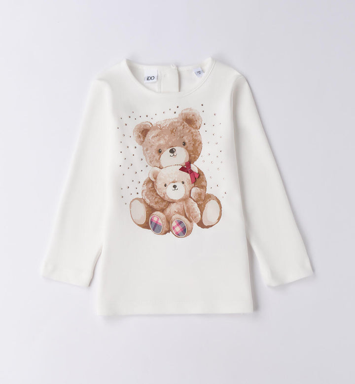 Girls¿ T-shirt with bear