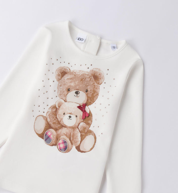 Girls¿ T-shirt with bear