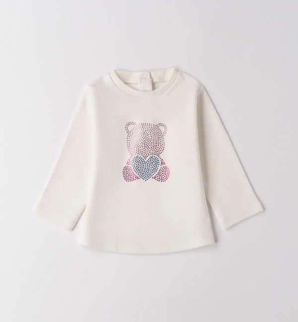 Baby girl warm cotton T-shirt