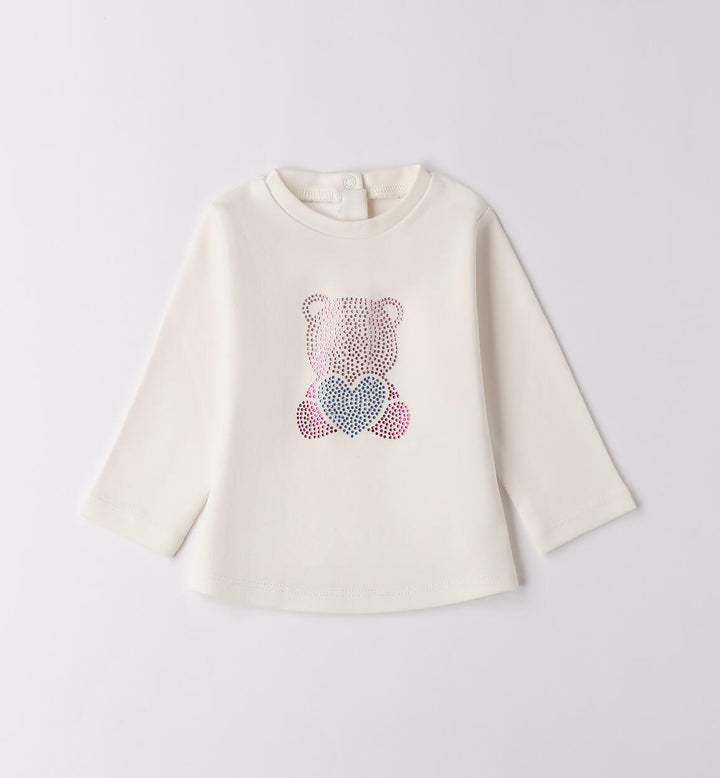 Baby girl warm cotton T-shirt