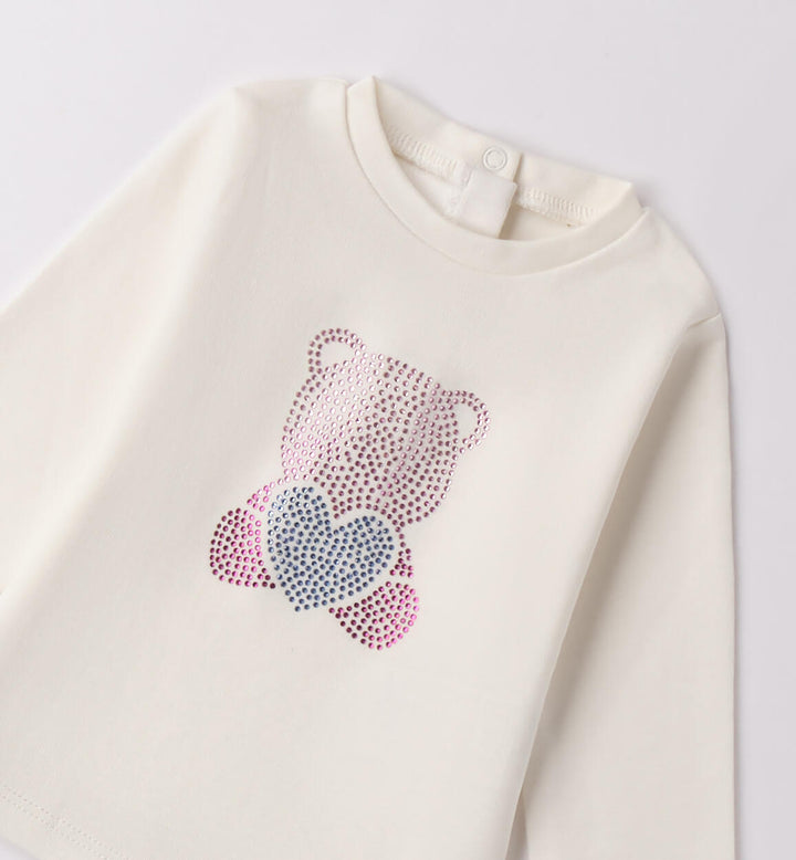 Baby girl warm cotton T-shirt