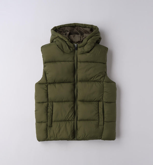 Boys` sleeveless down jacket