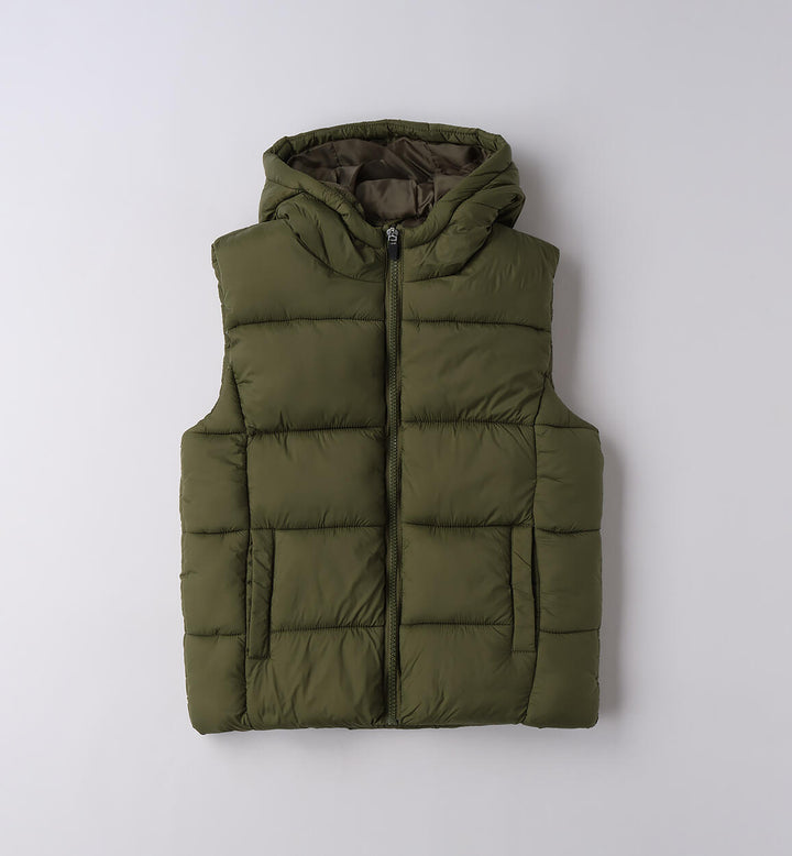 Boys` sleeveless down jacket