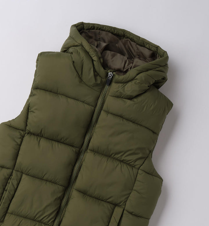 Boys` sleeveless down jacket