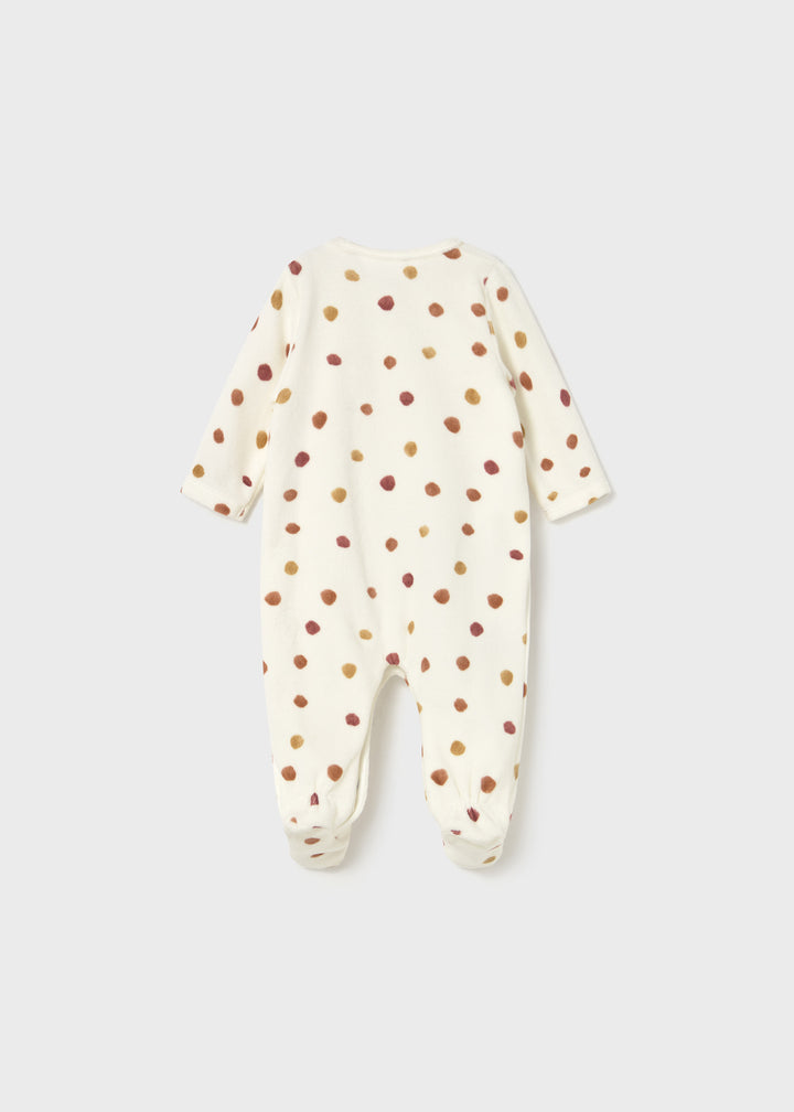 Set 2 babygrows aveludados recém nascida