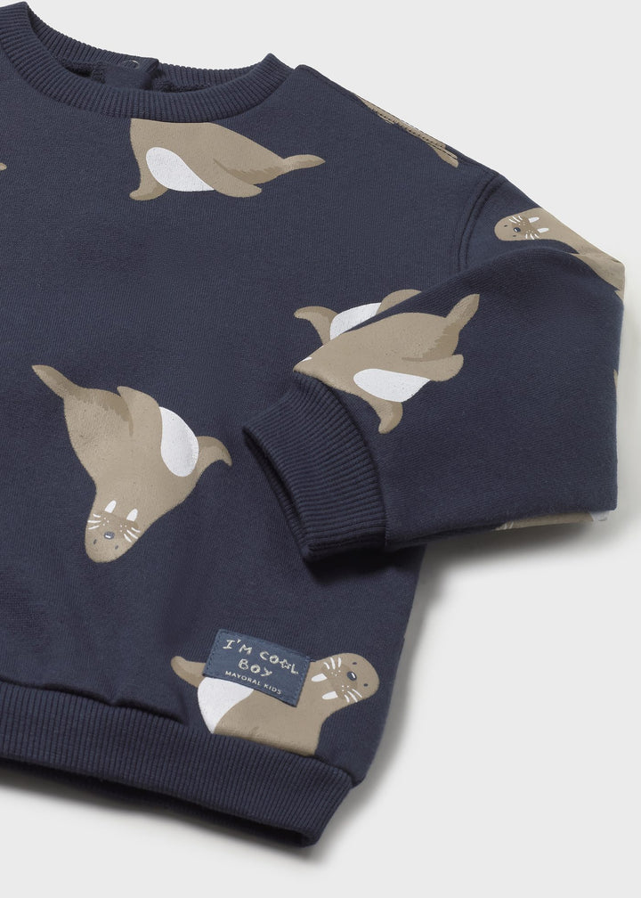 Sweat estampada bebé
