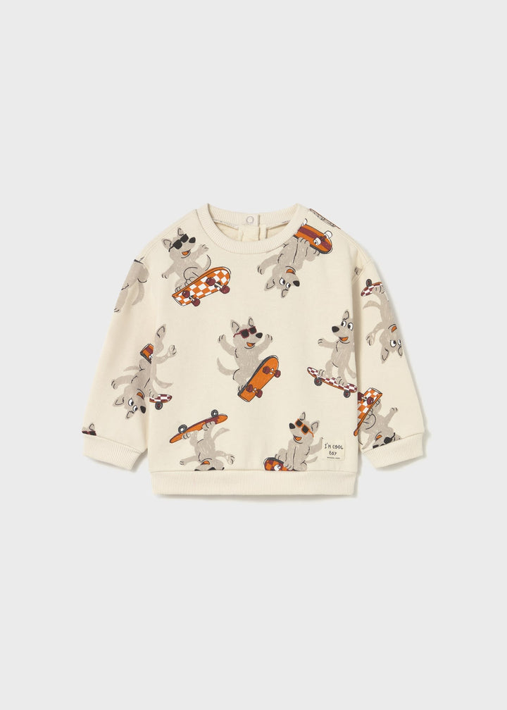 Sweat estampada bebé