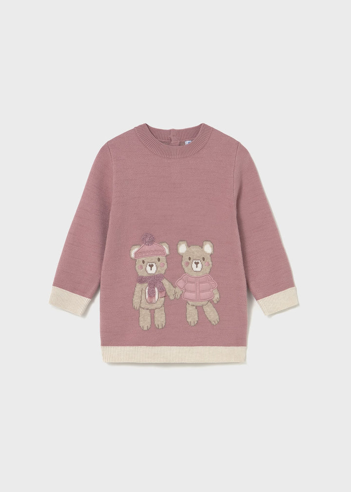 Vestido tricô bebé