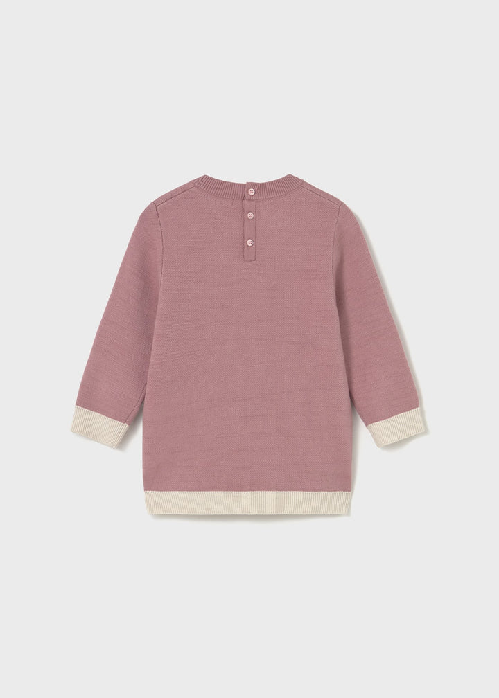 Vestido tricô bebé