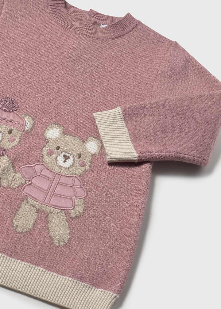 Vestido tricô bebé