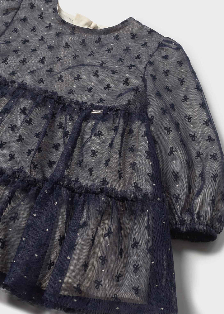 Vestido tule bebê